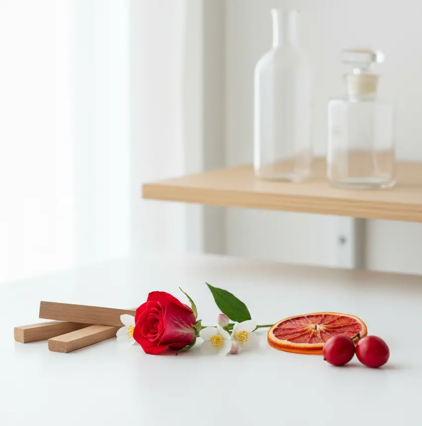 dropofodor perfumery materials on the table home page